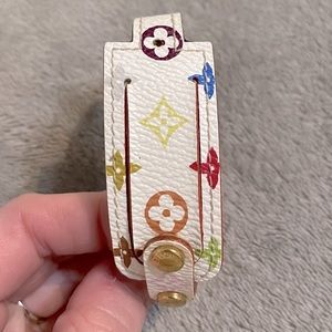Louis Vuitton leather bracelet